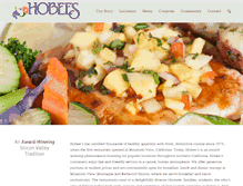 Tablet Screenshot of hobees.com